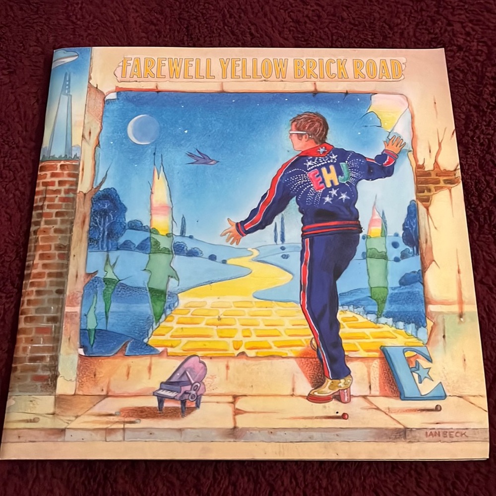 Elton John’s Yellow Brick Tour Pamphlet!